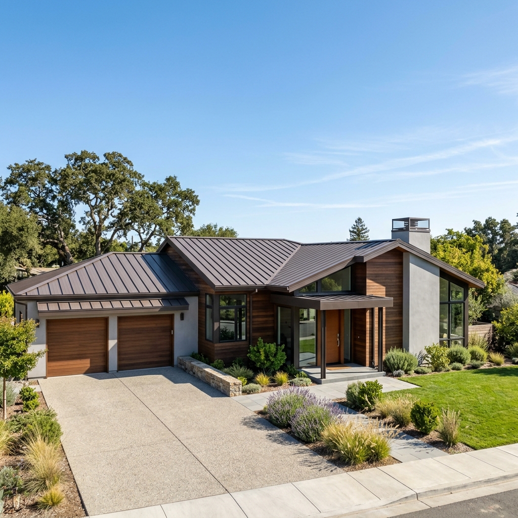 Standing Seam Ranch Home